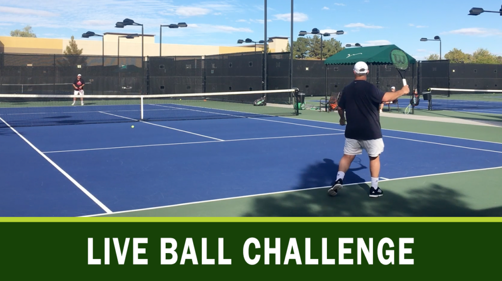 Live Ball Challenge - Passionate Tennis