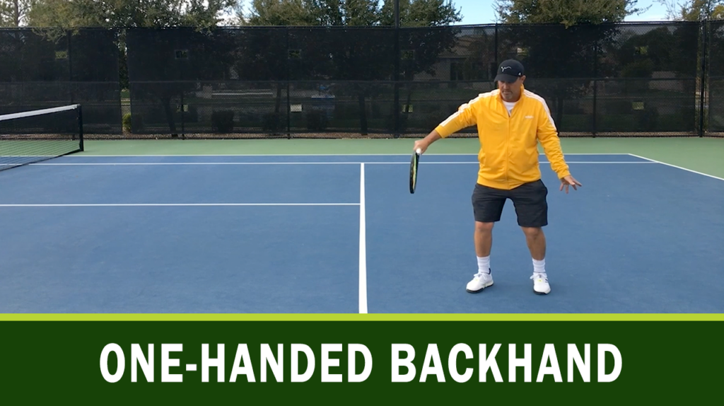 OneHanded Backhand Passionate Tennis