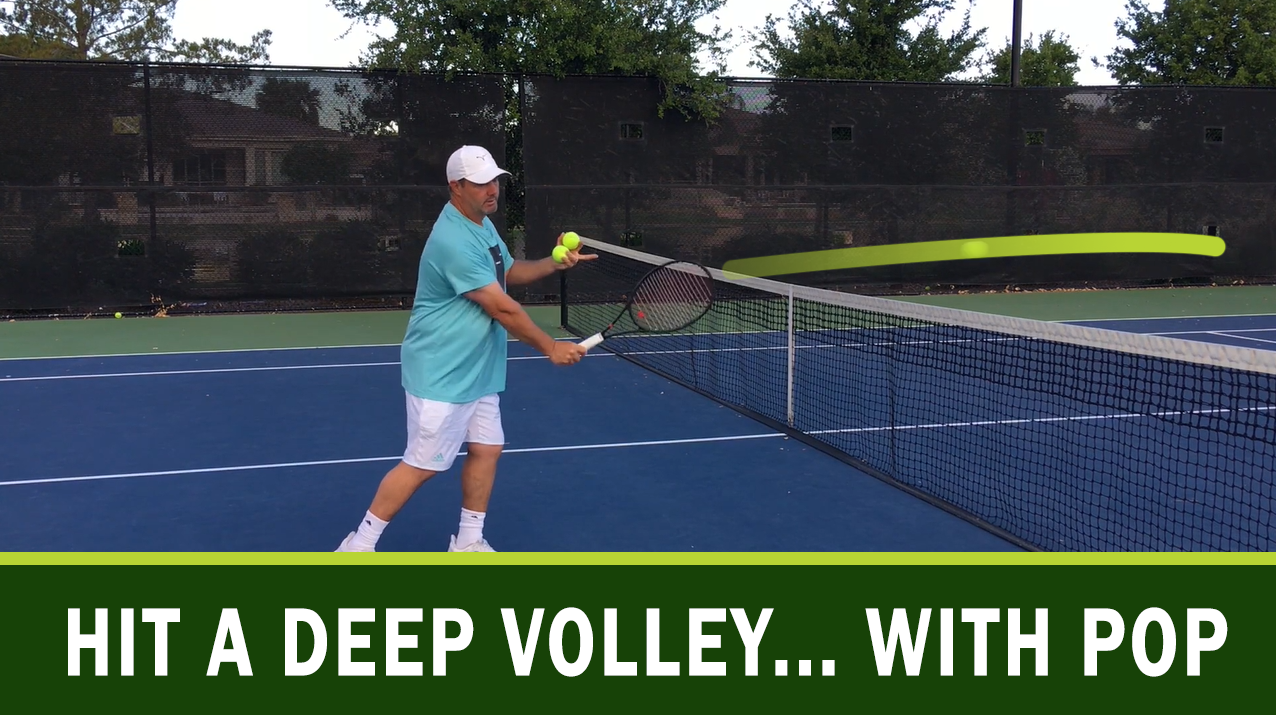 Hit a Deep Volley... with Pop